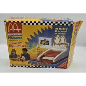 Vintage 1993 Mattel McDonalds Happy Meal Magic Pie Maker - New in Opened Box